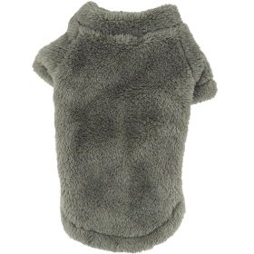 Soft Plush Pullover (Color: Moss Green, size: 3X-Large)